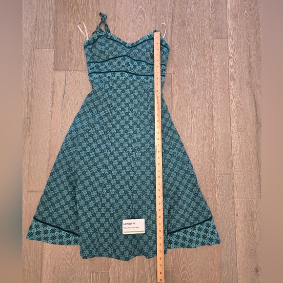 Karen Millen Size 6 Stretchy Acetate Lining Floral Cami Fit and Flare Dress - Picture 14 of 16